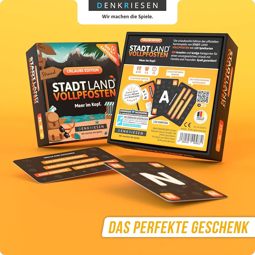 DENKRIESEN - Stadt Land Vollpfosten® - The Card Game