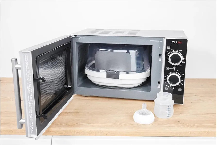 Brand: Lupilu
Lupilu Sterilasator + Accessories, Microwave-Safe, BPA-Free, Sterilise Baby Bottles