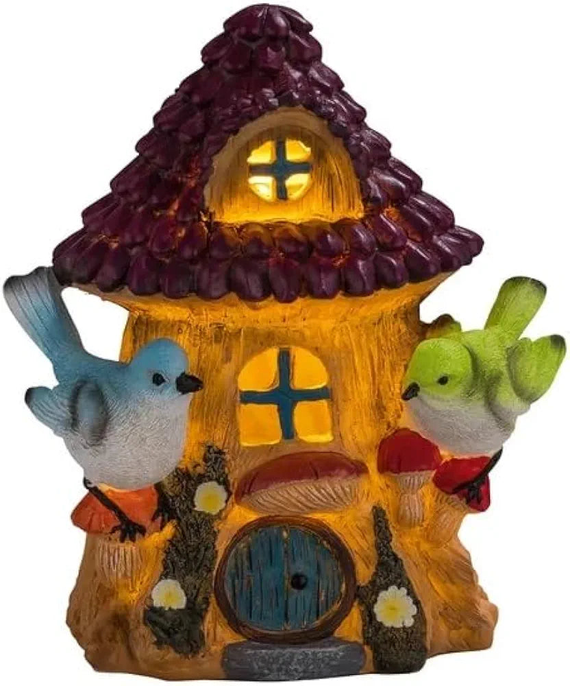 Livarno Home Decorative Solar Lamp Shaped house or Bird