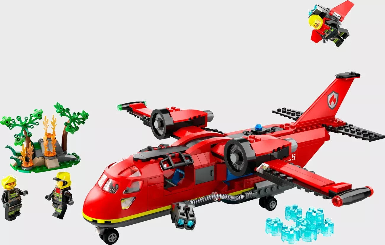 LEGO City Fire Rescue Plane Toy