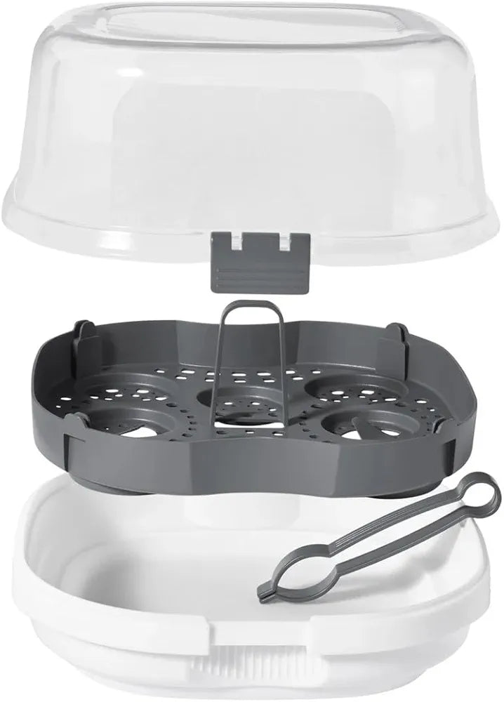 Brand: Lupilu
Lupilu Sterilasator + Accessories, Microwave-Safe, BPA-Free, Sterilise Baby Bottles