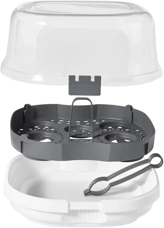 Brand: Lupilu
Lupilu Sterilasator + Accessories, Microwave-Safe, BPA-Free, Sterilise Baby Bottles