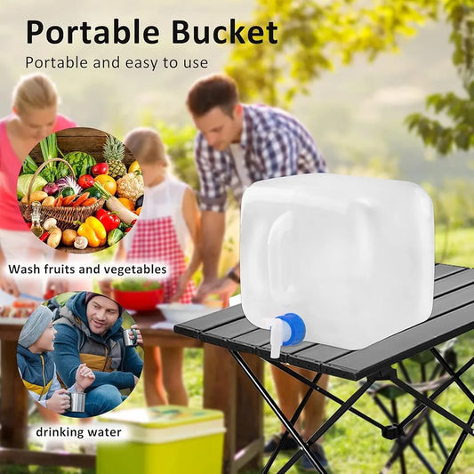 20 L Foldable Water Jerry Can with Tap