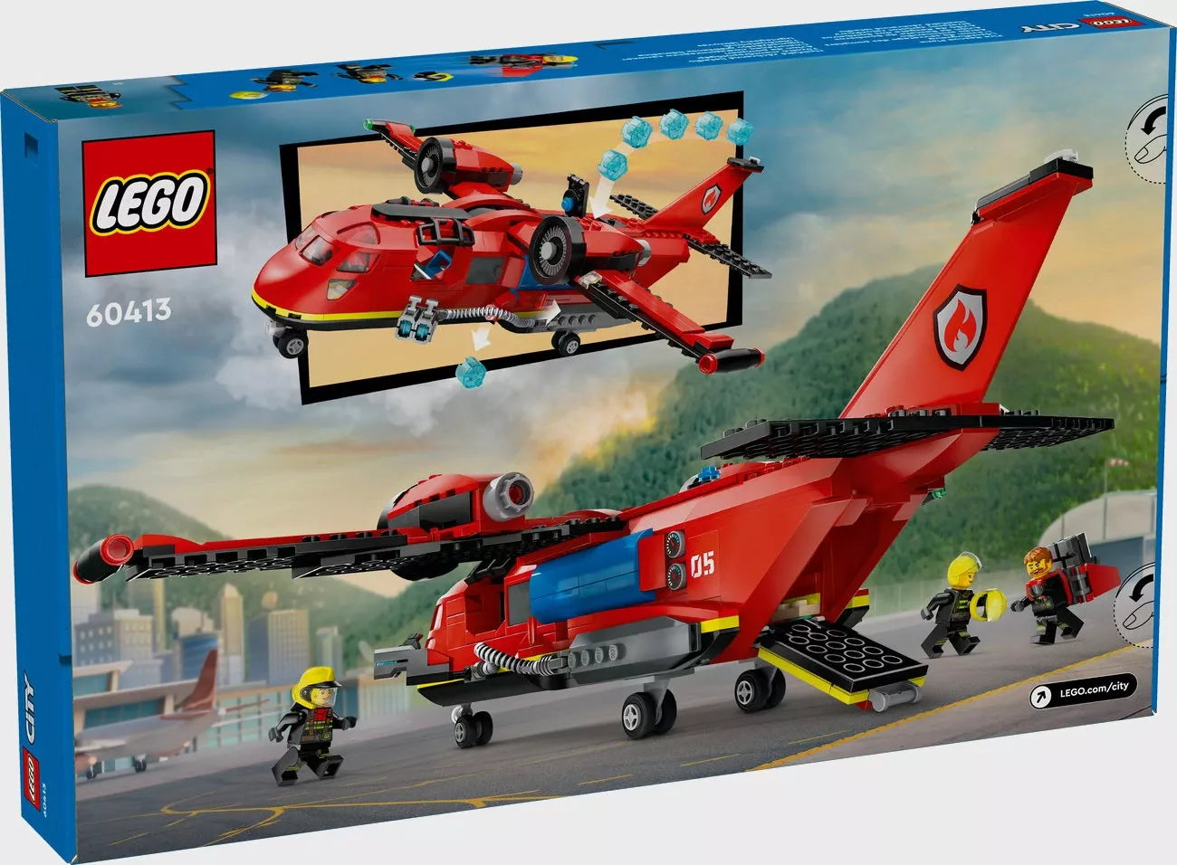 LEGO City Fire Rescue Plane Toy