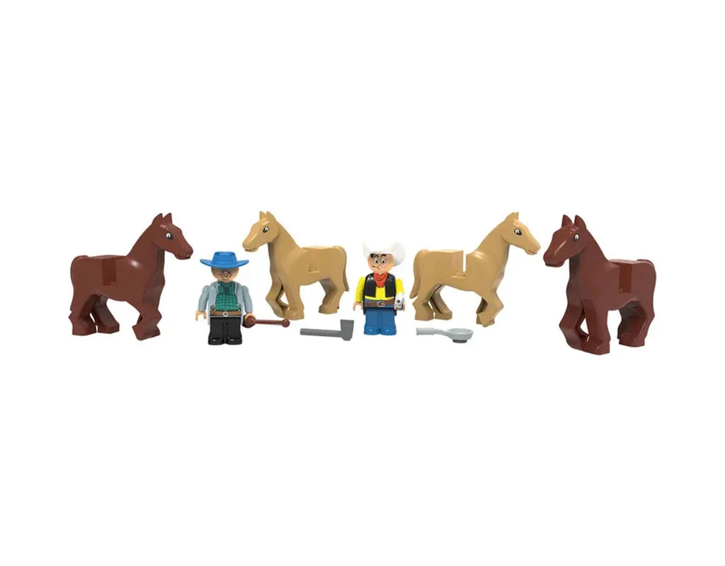 Lucky luck stagecoach 239 pieces building blocks