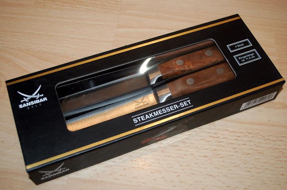 RÖSLE Sansibar 4-Piece Steak Knife Set