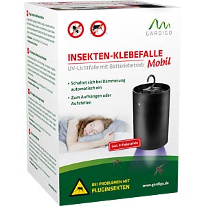 Détecteur d'insectes à LED UV mobile